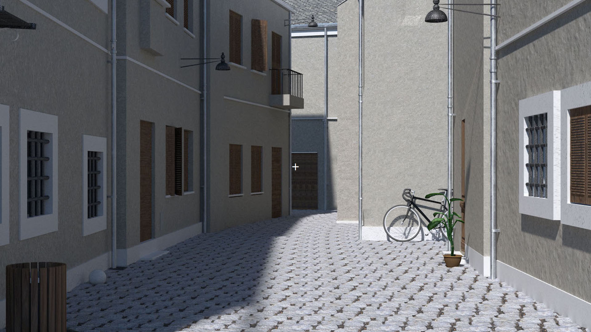 Example image of the vaast - fixation trial